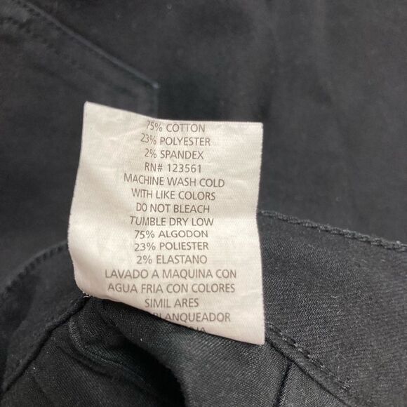 ZU:M  Denim Collection, Women’s (JR’s)Distressed with holes jeans,Black, Size 5, - Picture 8 of 10